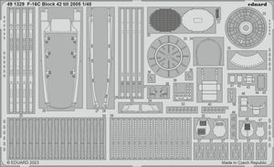 Eduard 491329 F-16C Block 42 jusqu&amp;#39;en 2005 KINETIC MODEL 1/48 – image 2