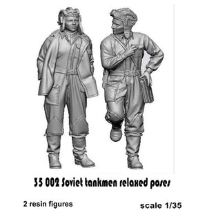 Glowel Miniatures 35003 PzKpfw IVD crew 1/35 – imagen 2