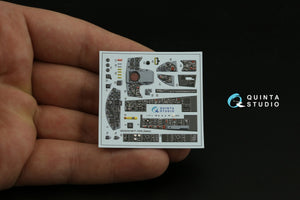 Quinta Studio QDS-32180 F-104S 3D-Printed coloured Interior on decal paper (Italeri) (small version) 1/32 – imagen 6