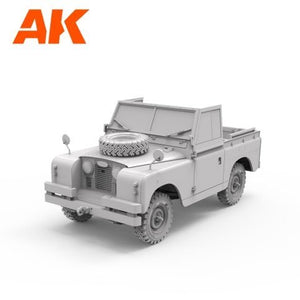 AK Interactive AK35012 LAND ROVER 88 SERIES IIA ROVER 8 1/35 – imagen 12