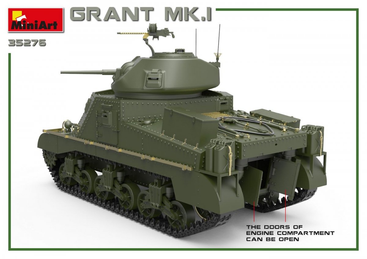 MiniArt 35276 GRANT Mk.I 1/35 – zdjęcie 2