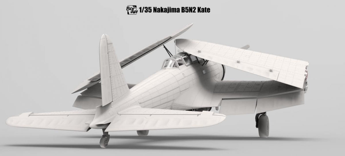 Border Model BF-005 Nakajima B5N2 Type 97 Carrier Attack Bomber &amp;quot;Kate&amp;quot; w/ Full interior 1/35 – zdjęcie 7