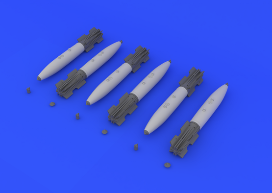 Eduard 648137 Mk.82 bomb w/ airbrake late 1/48 – imagen 2