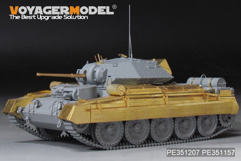 Voyager Model PE351207 WWII UK Crusader Mk.II tank Basic (For Boder BT-015) 1/35 – image 4