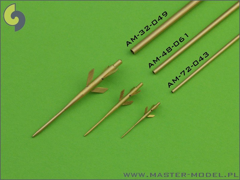 Master AM-48-061 MiG-21SM/M/MF (Fishbed J) - Pitot Tube 1/48 – Bild 4
