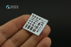 Quinta Studio QDS-35119 AH-1Z 3D-Printed coloured Interior on decal paper (Academy) (Small version) 1/35 – imagen 6