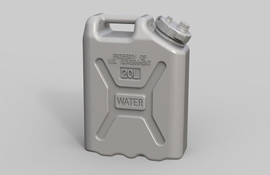 EUREKA XXL E-044 Bidons d'eau militaires américains 1/35