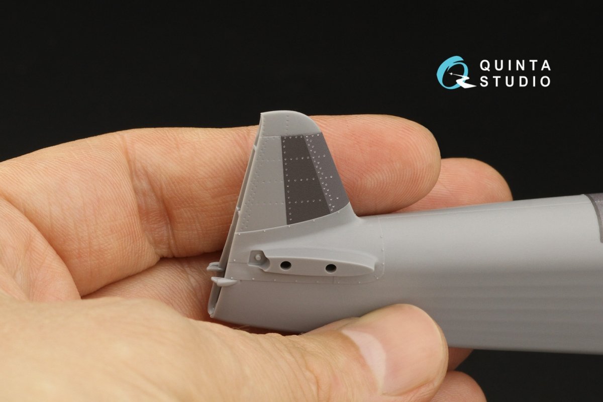 Quinta Studio QP48013 Yak-9D Exterior set (Zvezda) 1/48 – Bild 5