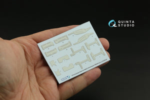 Quinta Studio QP32012 F-16 block 40/42 reinforcement plates (Tamiya) 1/32 – imagen 3