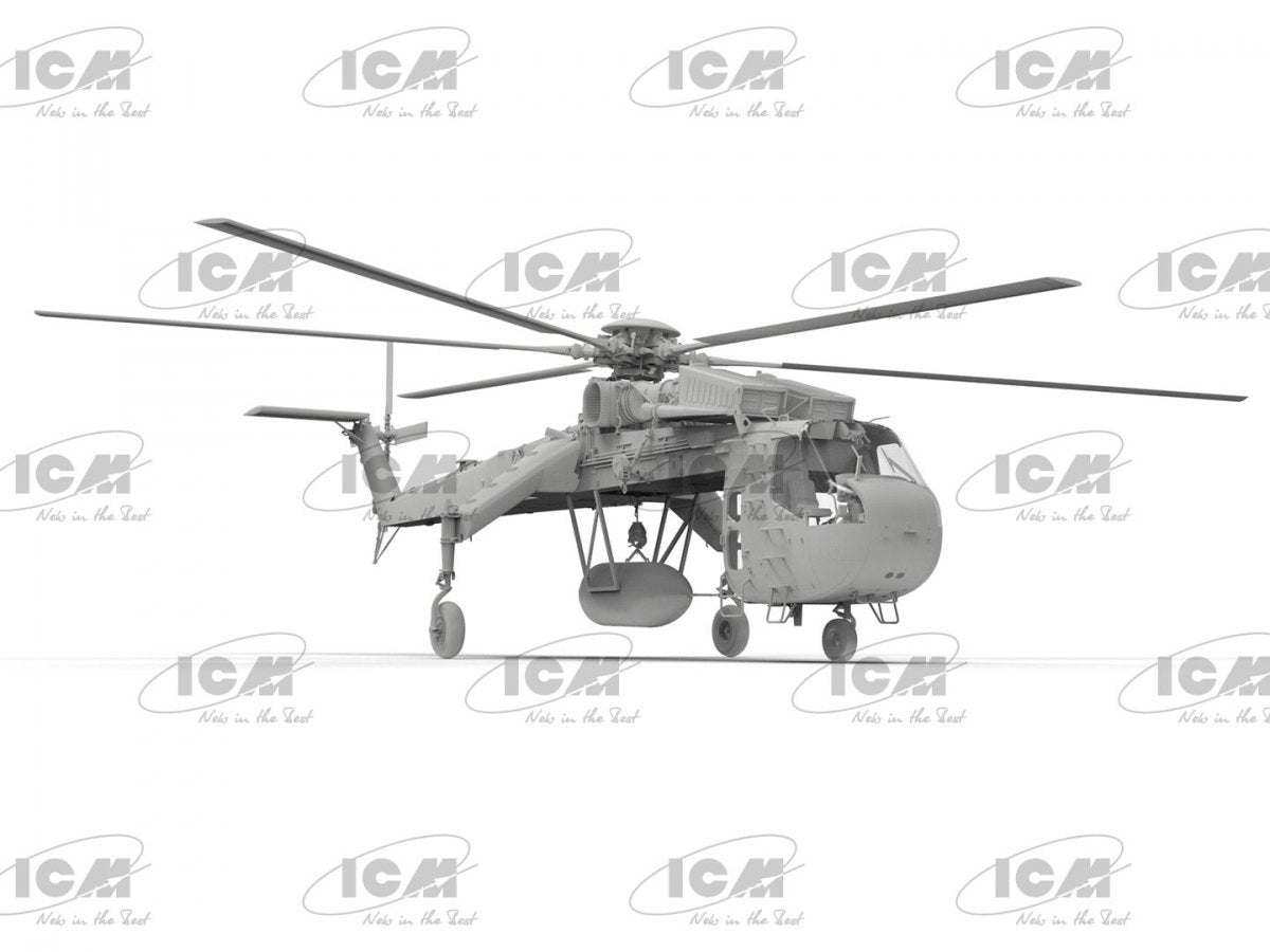 ICM 53055 Sikorsky CH-54A Tarhe with M-121 bomb 1/35 – imagen 6