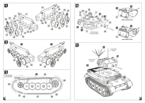 Armory Models 72203 Pz.Kpfw.II Ausf.L Luchs, German WWII Light Recon Tank 1/72 – imagen 6