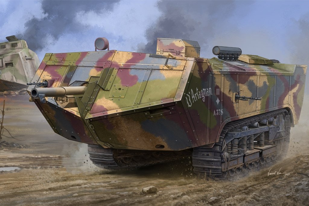 Hobby Boss 83860 Char lourd français Saint-Chamond - Version tardive 1/35