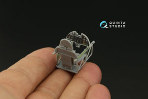 Quinta Studio QD48401 Hawker Hurricane family 3D-Printed &amp;amp; coloured Interior on decal paper (Hobby Boss) 1/48 – Bild 6