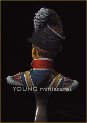 Young Miniatures YH1802 DRUMMER BOY 23RD FOOT ROYAL WELSH FUSILEERS 1/10 – imagen 3