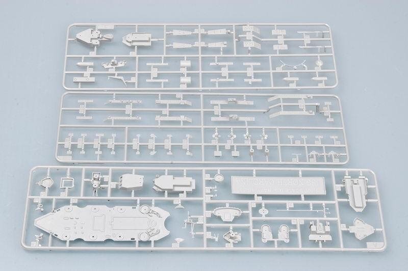 Trumpeter 05734 USS North Carolina BB-55 1/700 – image 5