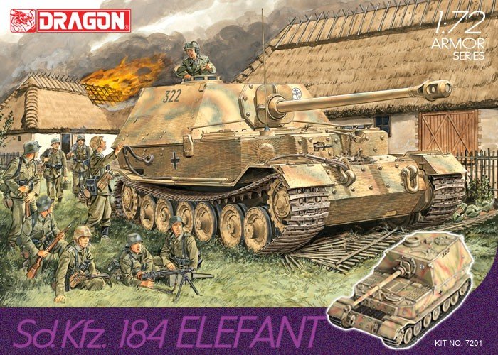 Dragon 7201 SdKfz.184 Elefant 1/72