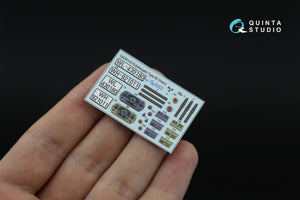 Quinta Studio QD+35143 Kubelwagen Type 82 3D-Printed &amp;amp; coloured Interior on decal paper (Hero) (with 3D-printed resin parts)1/35 – Bild 5