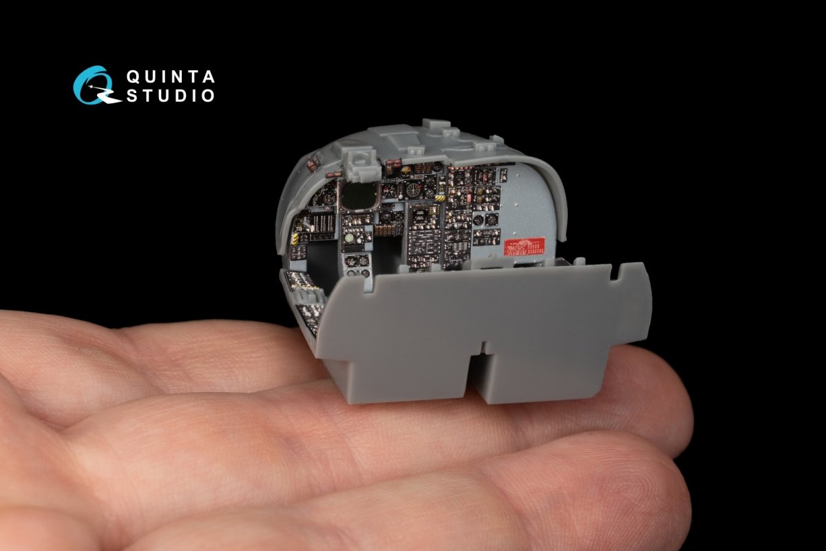 Quinta Studio QD48183 KA-6D Intruder 3D-Printed &amp;amp; coloured Interior on decal paper (for conversion from HobbyBoss kit) 1/48 – imagen 6