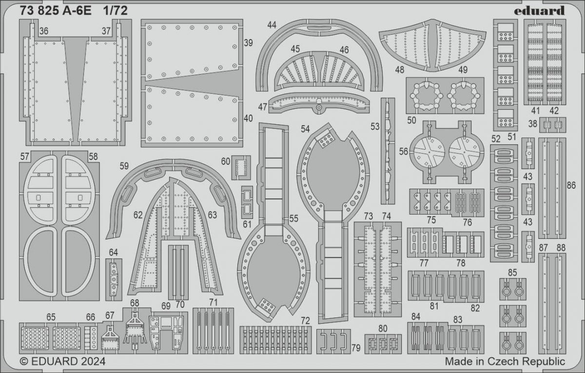 Eduard 73825 A-6E TRUMPETER 1/72 – imagen 2