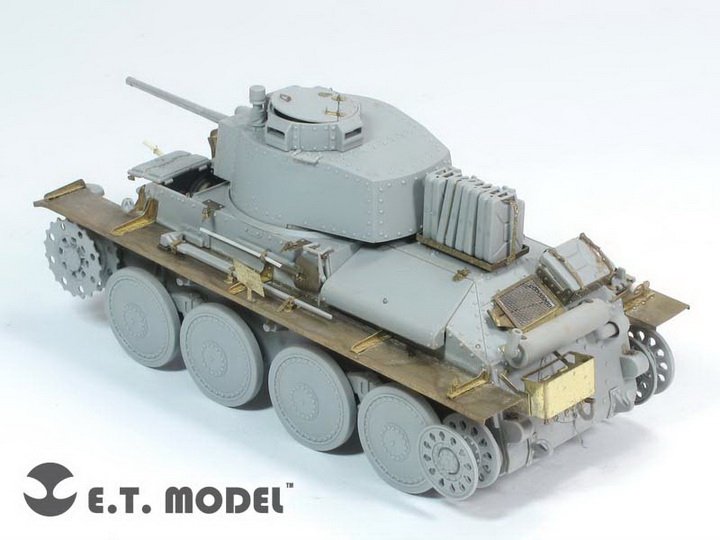 E.T. Model E35-130 WWII German Pz.Kpfw.38(t) Ausf.G Basic (For DRAGON 6290) 1/35 – imagen 5