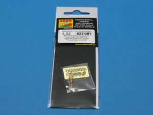 Aber A32001 Set of 2 barrels for German 7,92 mm MG 15 aircraft machine guns 1/32 – immagine 4