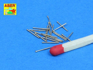 Aber 350L-68 Set of 20 pcs 37 mm/54 Breda gun barrels for Italian Navy ships 1/350 – image 2