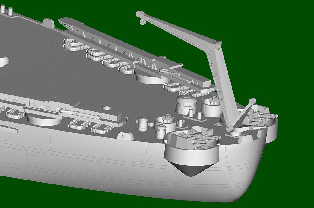 Trumpeter 06748 Battleship USS Missouri BB-63 1/700 – imagen 6