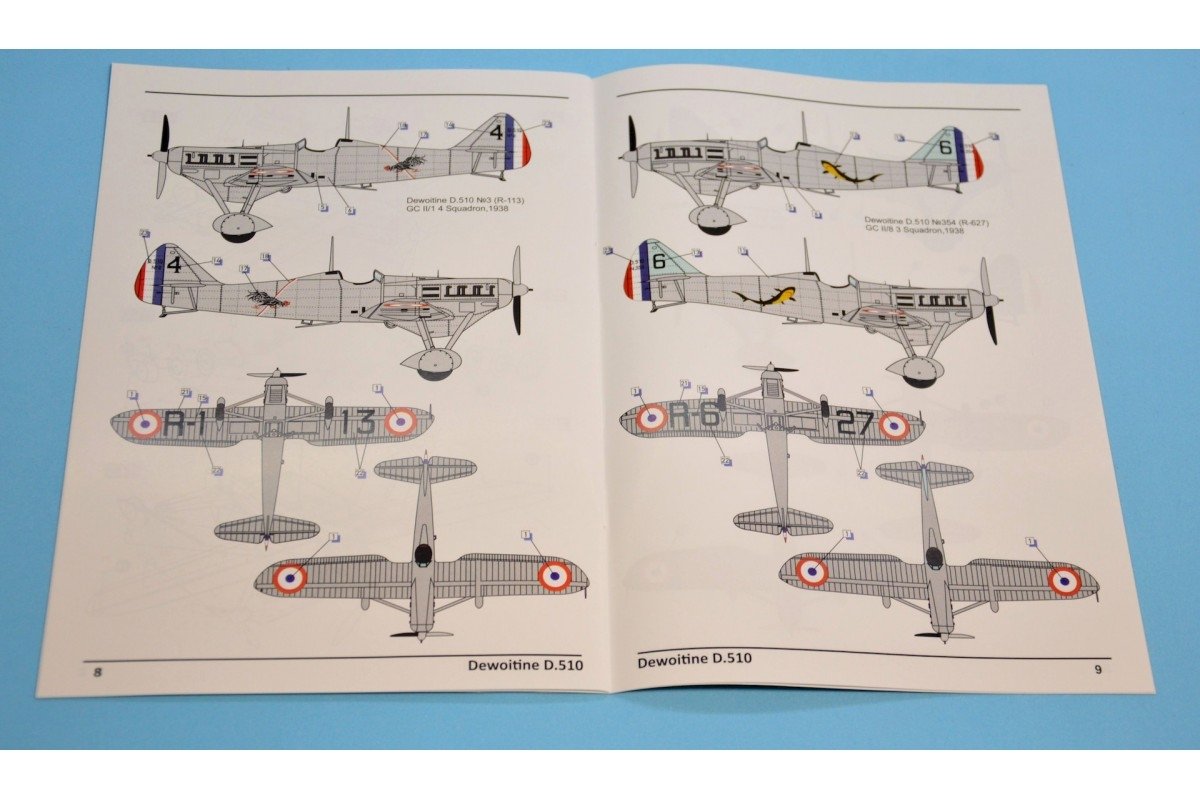 Dora Wings 32003 Dewoitine D.510 1/32 – zdjęcie 6