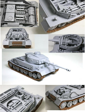 Amusing Hobby 35A061 Pz.Kpfw.VI Tiger(P) Truppenübungsfahrzeug 1/35 – imagen 2