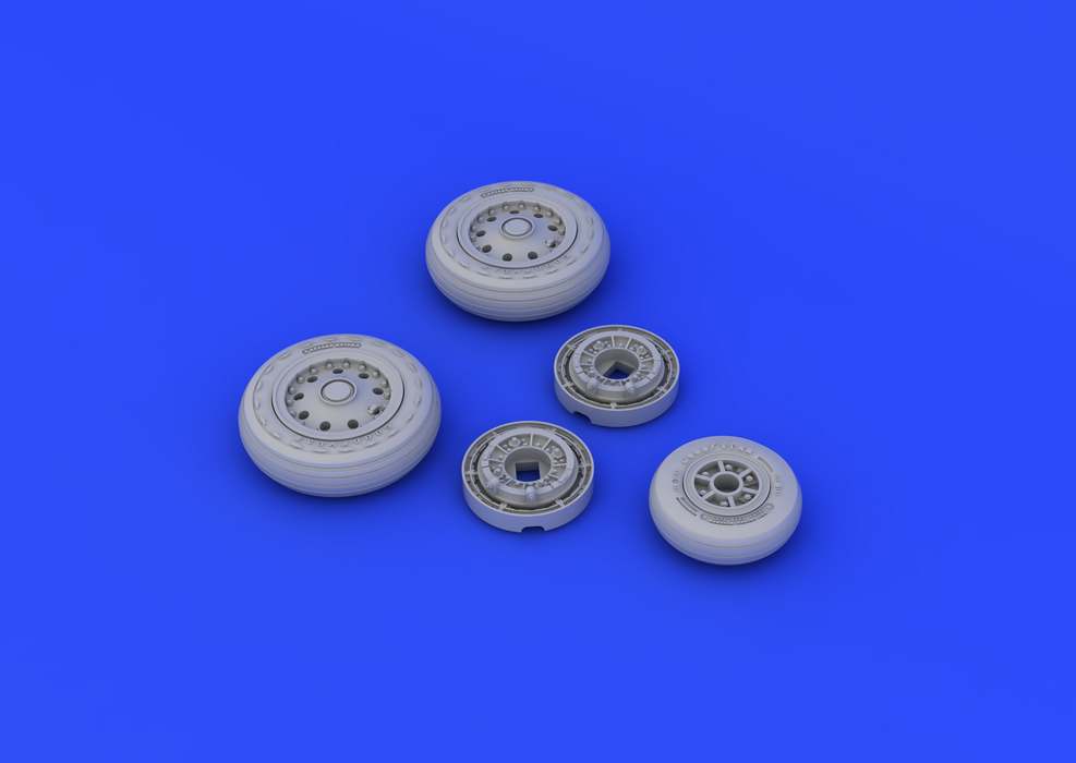 Eduard 648176 F-104 undercarriage wheels early 1/48 (Hasegawa) – Bild 5