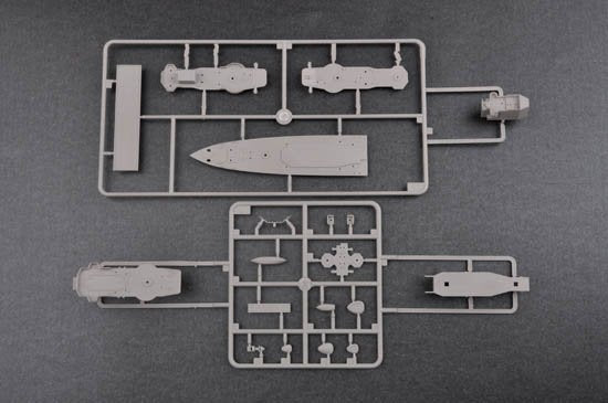 Trumpeter 05332 HMS Zulu British Tribal Class Destroyer 1941 1/350 – imagen 7