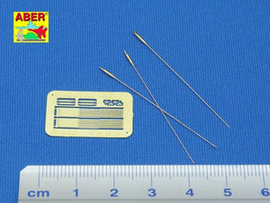 Aber R-27 German 1,4 m aerials (set of 3 pcs) 1/35 – zdjęcie 2