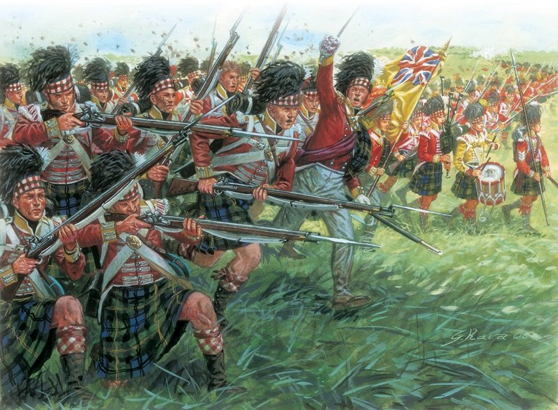 Italeri 6136 Scots Infantry 1/72