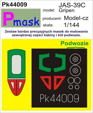 Masque P PK44009 JAS-39C GRIPEN (MODÈLE-CZ) (1/144)