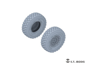 E.T. Model P35-131 KAMAZ-43509 Truck Sagged wheels &amp;amp; Spare Wheels for Zvezda kit 1/35 – imagen 3