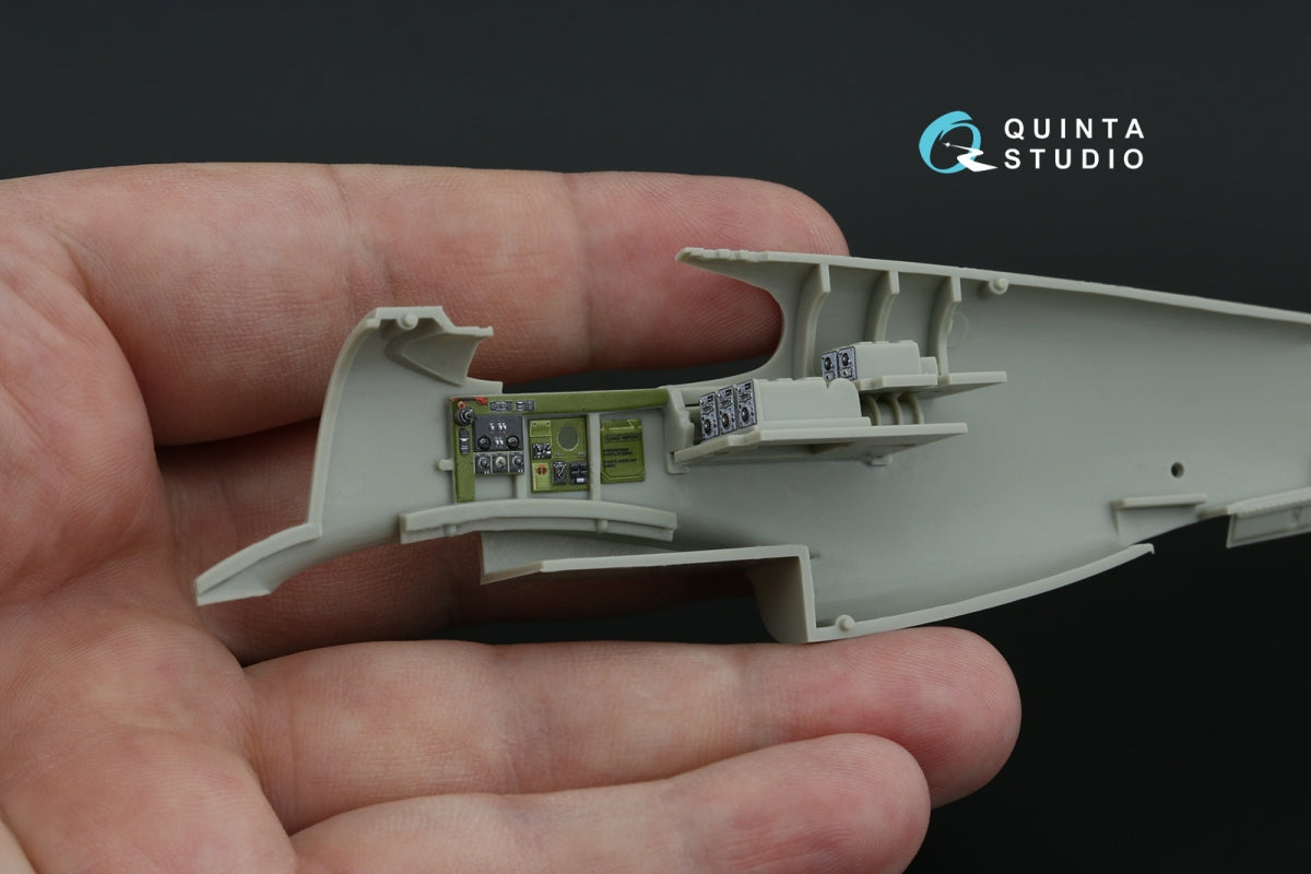 Quinta Studio QD48473 P-51A 3D-Printed coloured Interior on decal paper (Accurate Miniatures/Academy) 1/48 – zdjęcie 12
