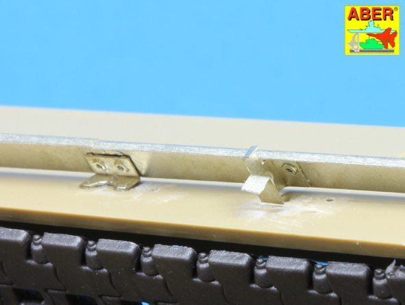 Aber 25010 Fenders for Panther G/Jagdpanther 1/25 – imagen 6