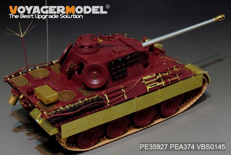 Voyager Model PE35927 WWII German Panther A Late Version For MENG TS-035 1/35 – imagen 7