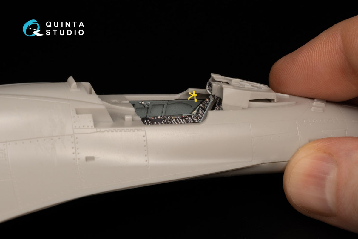 Quinta Studio QDS-48012 Mitsubishi F-2A 3D-Printed coloured Interior on decal paper (Hasegawa) (small version) 1/48 – zdjęcie 8