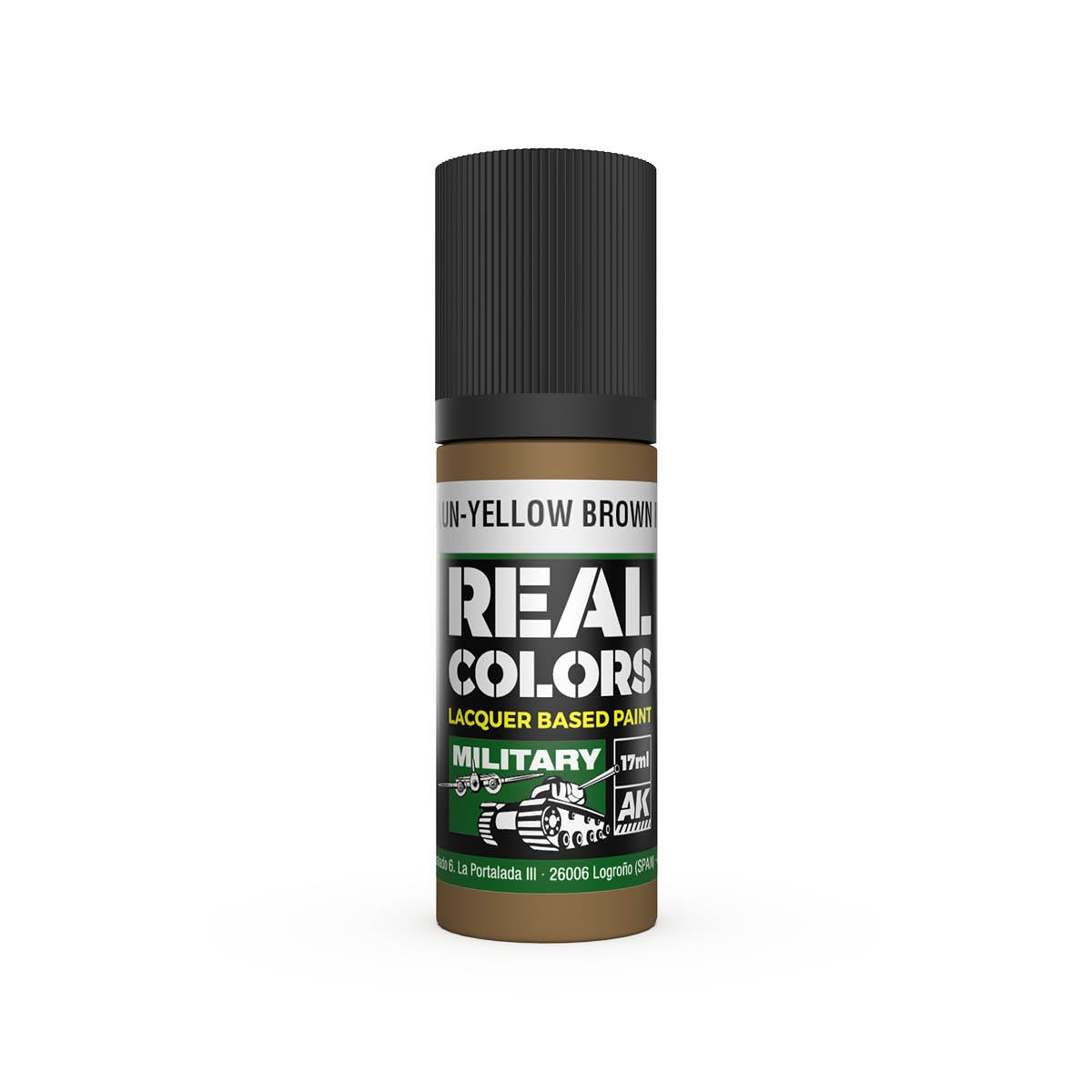 AK Interactive RC861 Gelbbraun-Yellow Brown RAL 8000 17 ml – imagen 2