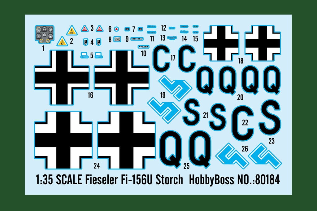 Hobby Boss 80184 Fieseler Fi-156U Storch 1/35 – imagen 3