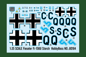 Hobby Boss 80184 Fieseler Fi-156U Storch 1/35 – imagen 3