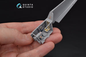 Quinta Studio QD48104 Bf 109G-6 3D-Printed &amp;amp; coloured Interior on decal paper (for Zvezda kit) 1/48 – imagen 10