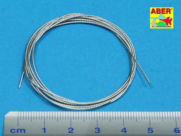 Câbles de remorquage en acier inoxydable Aber TCS06, diamètre 0,6 mm, longueur 1 m – image 2
