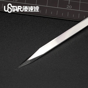 U-Star UA-90902 Stainless Steel Carving &amp;amp; Grinding Knife / Nóż do rzeźbienia i szlifowania ze stali nierdzewnej – zdjęcie 2