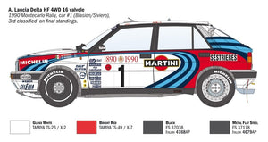 Italeri 4709 Lancia Delta HF integrale 16v 1/12 – Bild 3