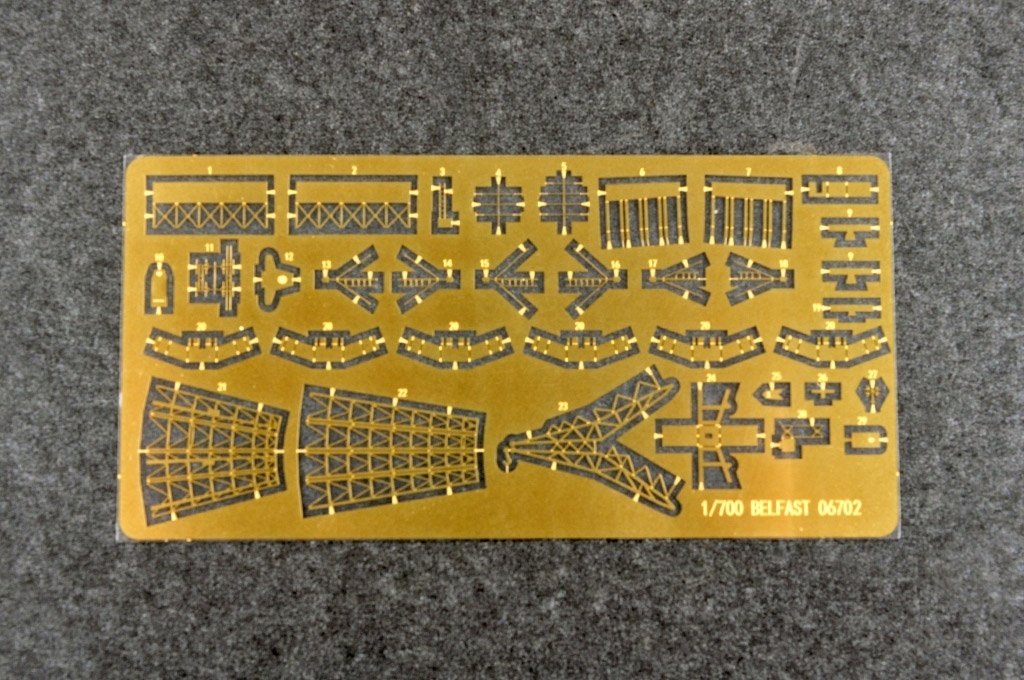 Trumpeter 06702 HMS Belfast 1959 1/700 – imagen 8