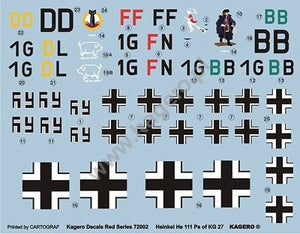 Kagero KD72002 Heinkel He 111 Ps of KG 27 1/72 – Bild 2