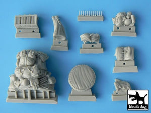 Black Dog T35003 Sd.Kfz. 222 &amp;amp; 223 accessories set for Tamiya kits 1/35 – Bild 6