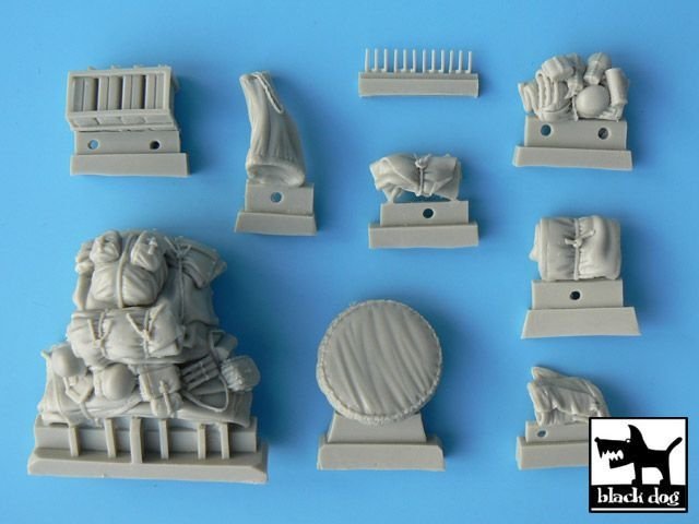 Black Dog T35003 Sd.Kfz. 222 &amp;amp; 223 accessories set for Tamiya kits 1/35 – Bild 6